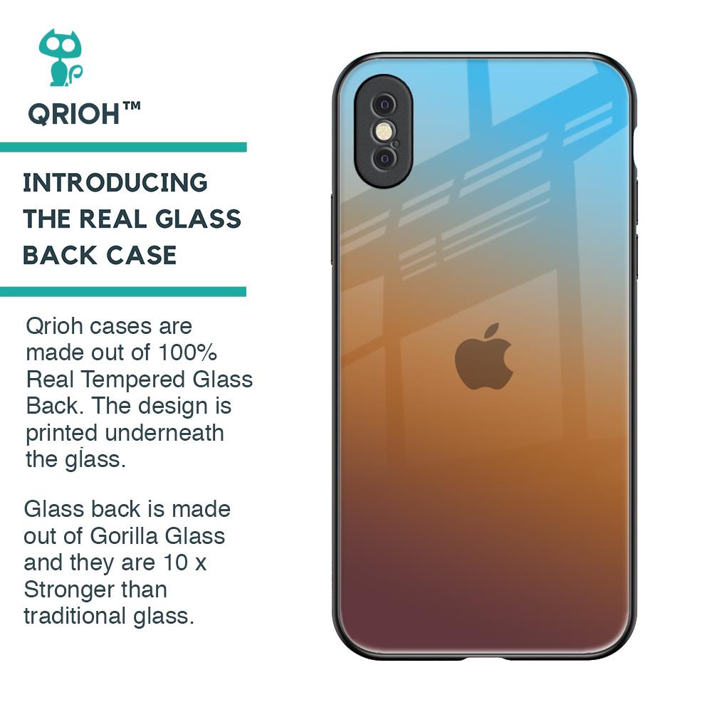 Rich Brown Glass Case for iPhone XS Max