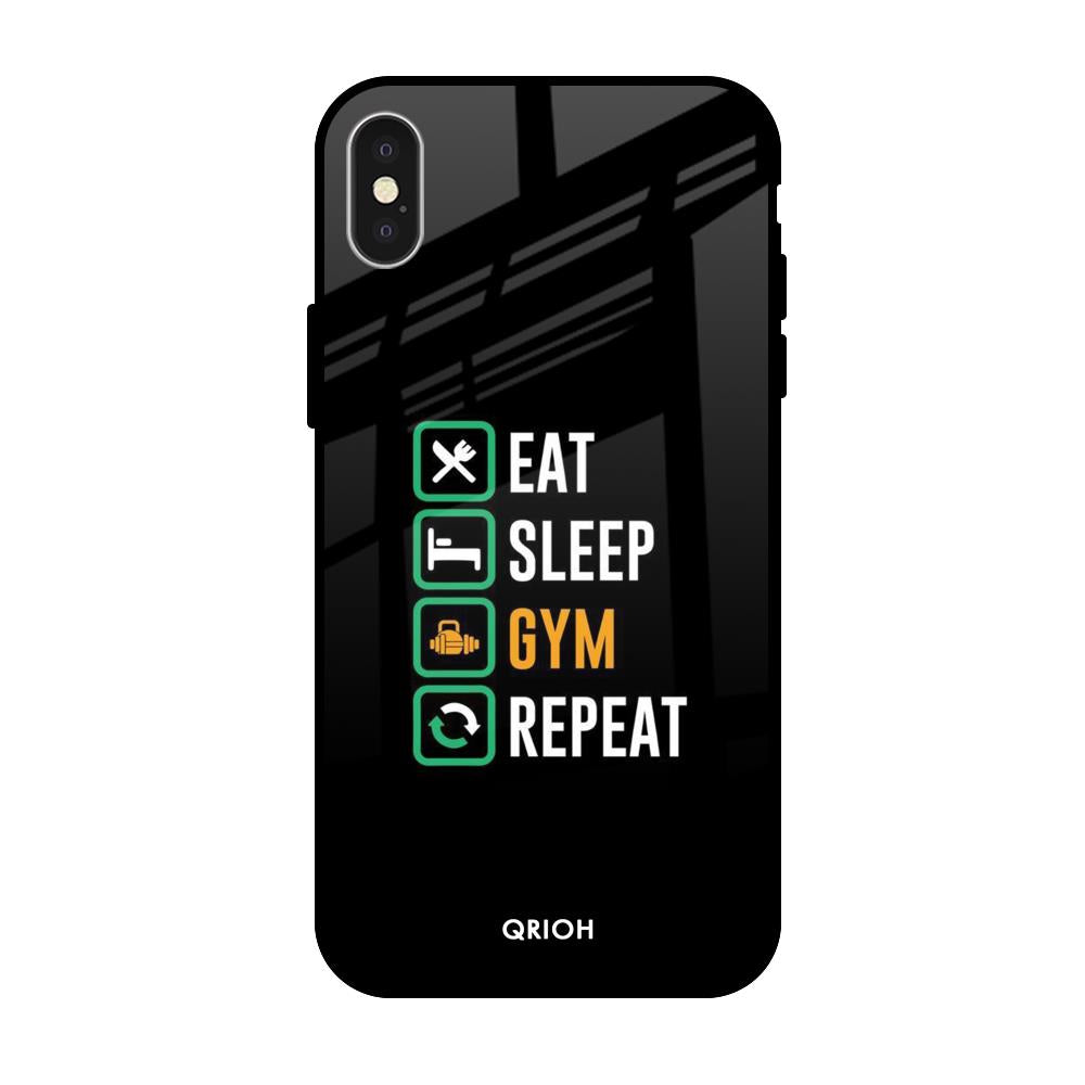 Daily Routine Apple iPhone XS Max Glass Cases & Covers Online