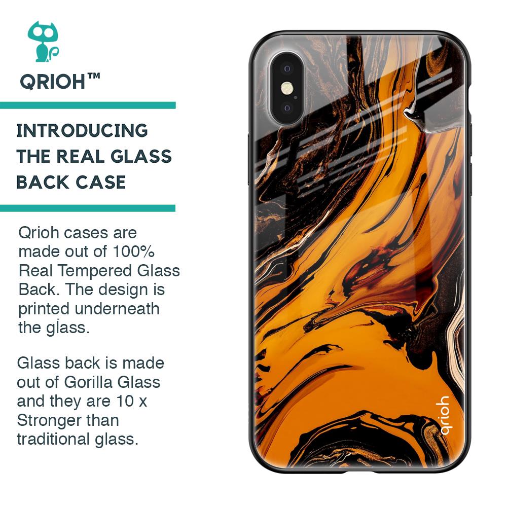 Secret Vapor Glass Case for iPhone XS Max
