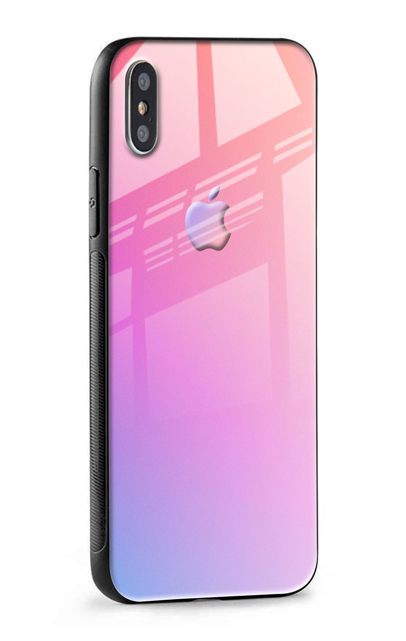 Dusky Iris Glass case for iPhone XS Max