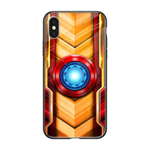 Arc Reactor iPhone XS Max Glass Cases & Covers Online