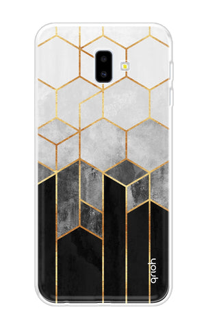 Hexagonal Pattern Samsung J6 Plus Back Cover