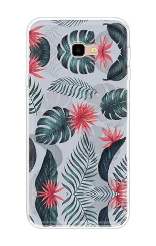 Retro Floral Leaf Samsung Galaxy J4 Plus Back Cover