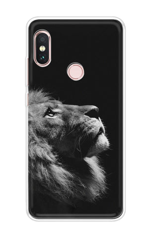 Lion Looking to Sky Xiaomi Redmi Note 6 Pro Back Cover