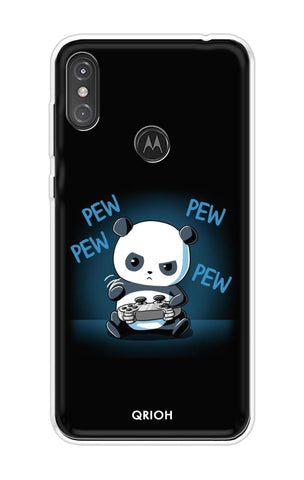 Pew Pew Motorola One Power Back Cover