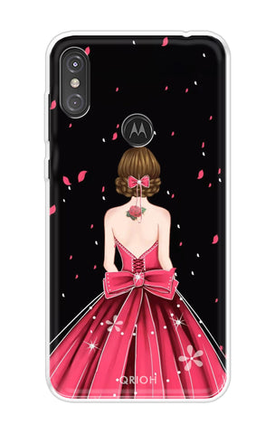 Fashion Princess Motorola One Power Back Cover