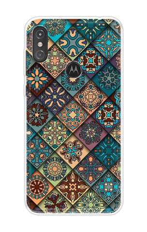 Retro Art Motorola One Power Back Cover