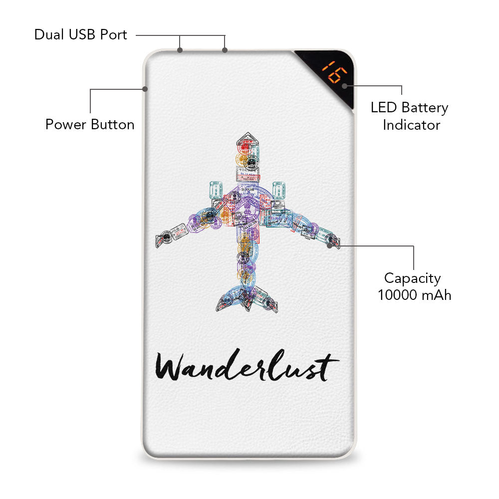 Wanderlust 10000 mAh Universal Power Bank