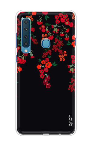 Floral Deco Samsung A9 2018 Back Cover