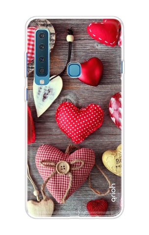 Valentine Hearts Samsung A9 2018 Back Cover