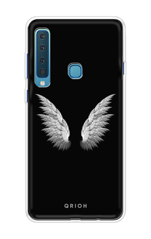 White Angel Wings Samsung A9 2018 Back Cover