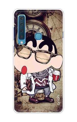 Nerdy Shinchan Samsung A9 2018 Back Cover