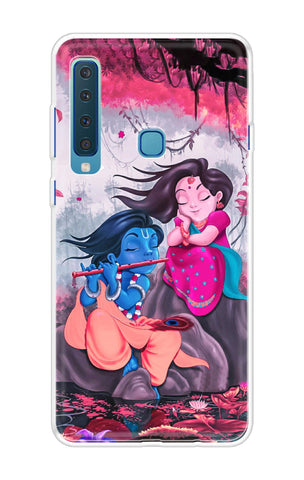 Radha Krishna Art Samsung A9 2018 Back Cover