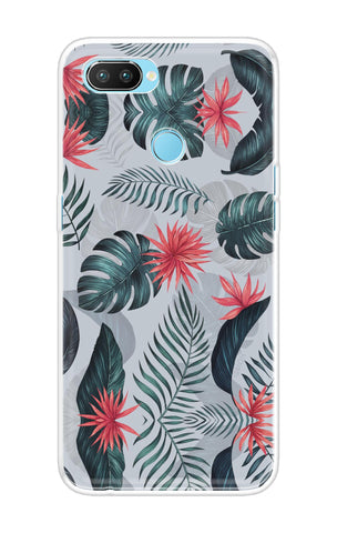 Retro Floral Leaf Oppo Realme 2 Pro Back Cover