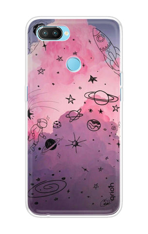 Space Doodles Art Oppo Realme 2 Pro Back Cover