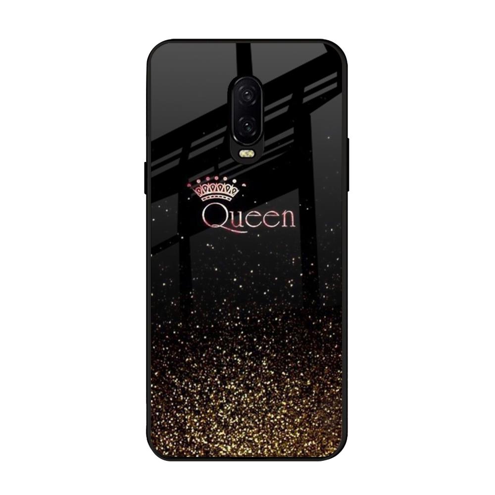 I Am The Queen OnePlus 6T Glass Back Cover Online