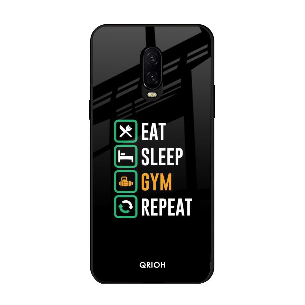 Daily Routine OnePlus 6T Glass Back Cover Online