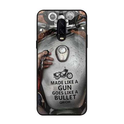 Royal Bike OnePlus 6T Glass Back Cover Online