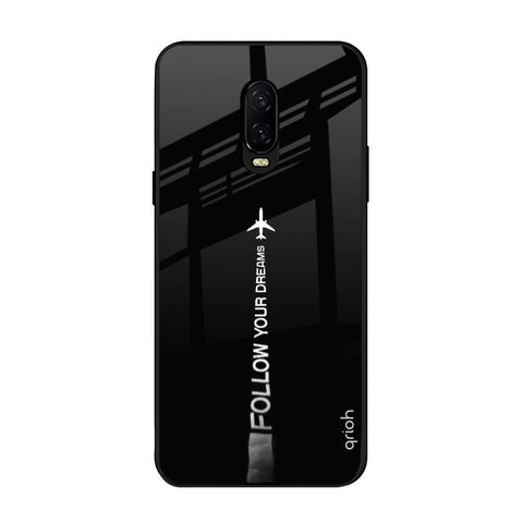 Follow Your Dreams OnePlus 6T Glass Back Cover Online