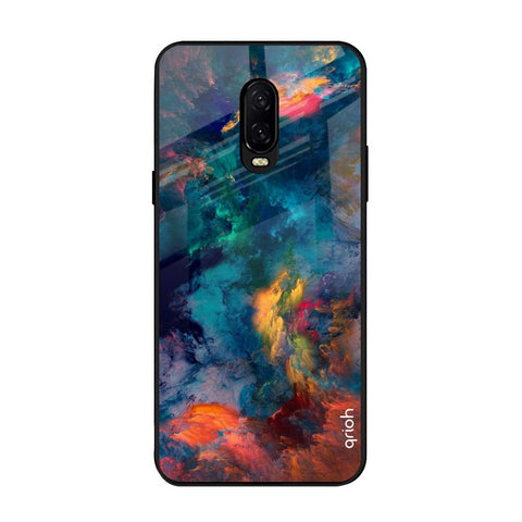 Cloudburst OnePlus 6T Glass Back Cover Online