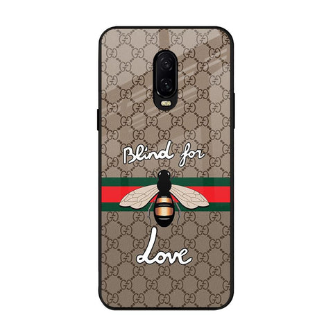 Blind For Love OnePlus 6T Glass Back Cover Online