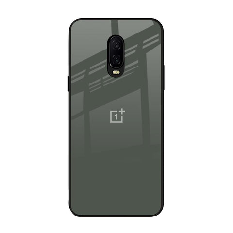 Charcoal OnePlus 6T Glass Back Cover Online