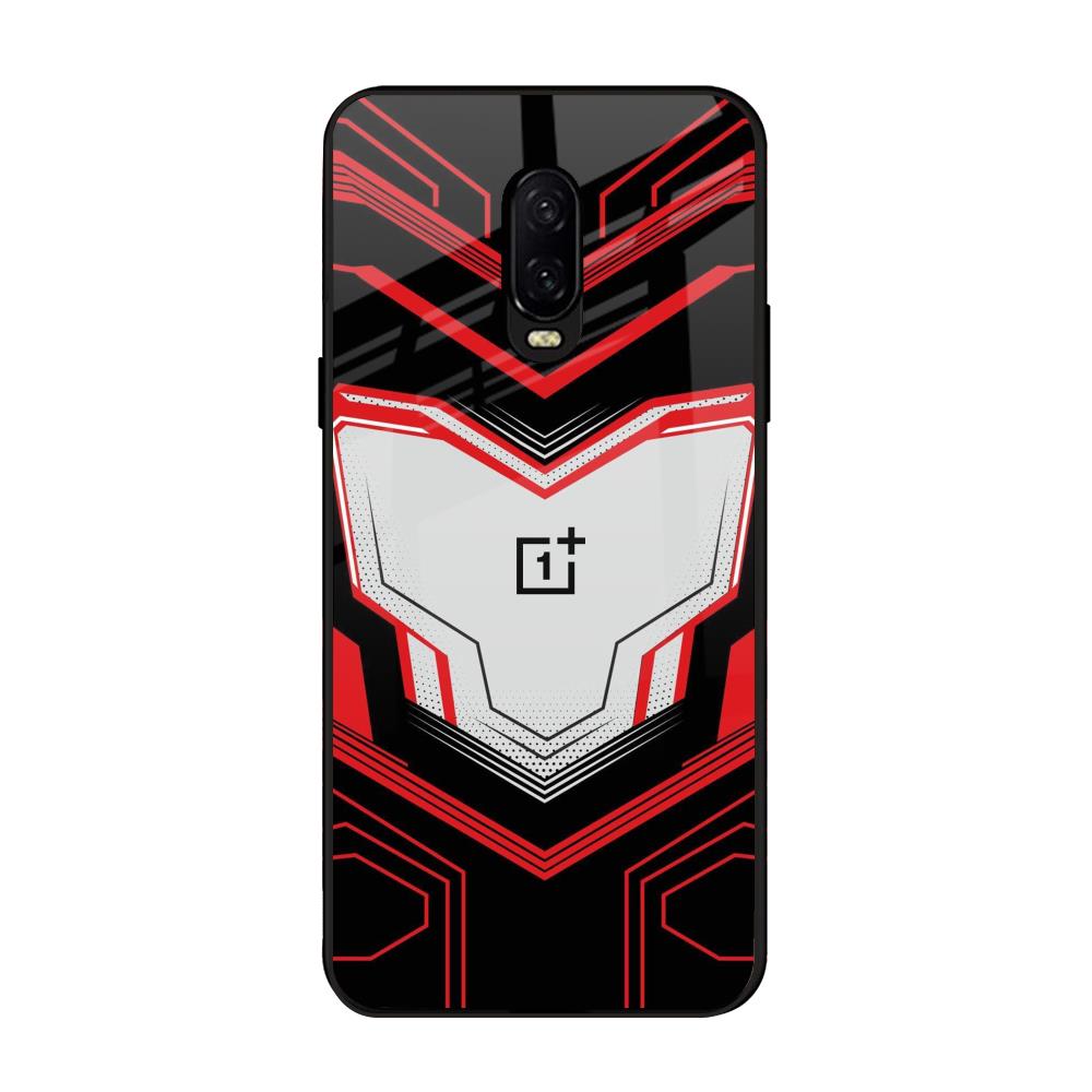 Quantum Suit OnePlus 6T Glass Back Cover Online