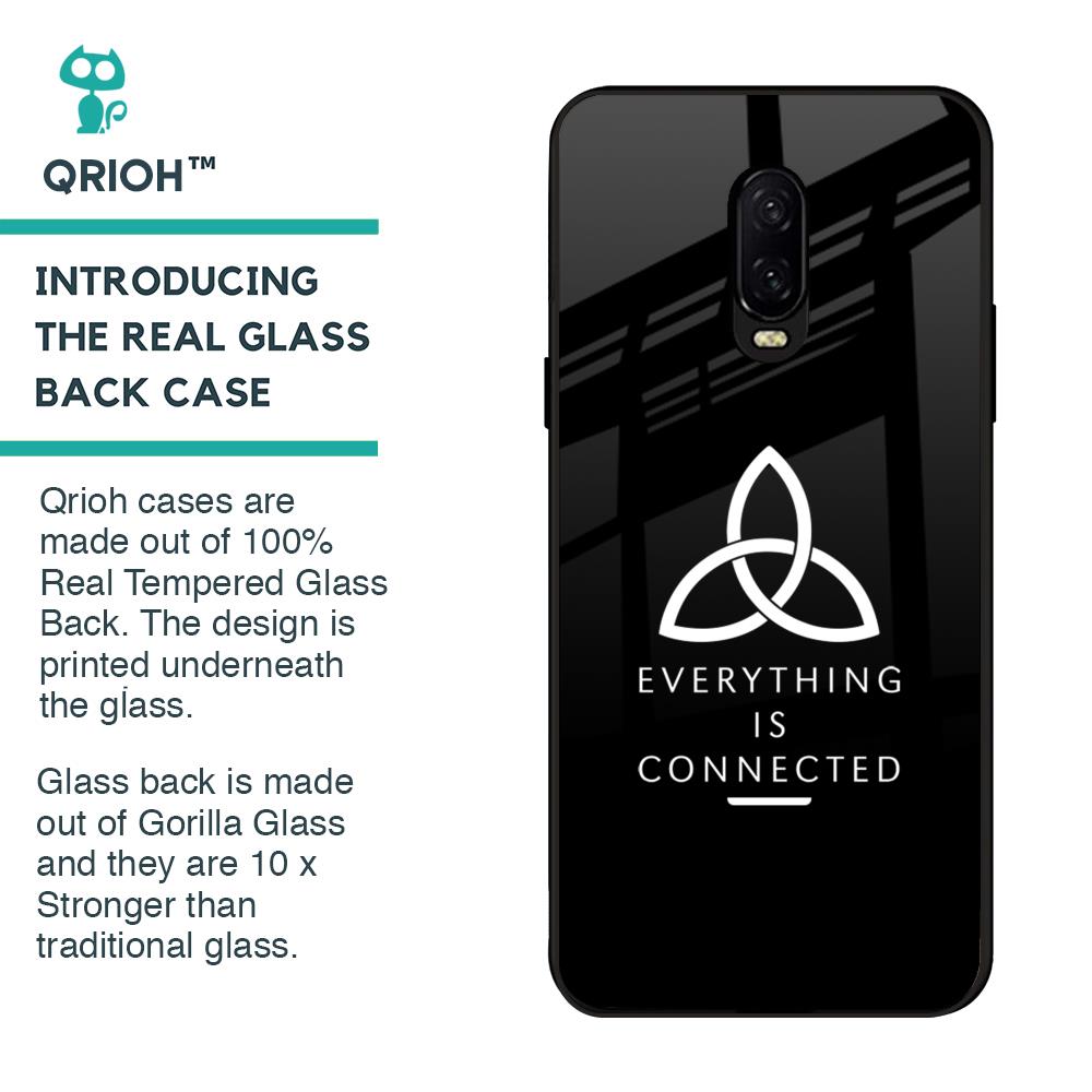 Everything Is Connected Glass Case for OnePlus 6T