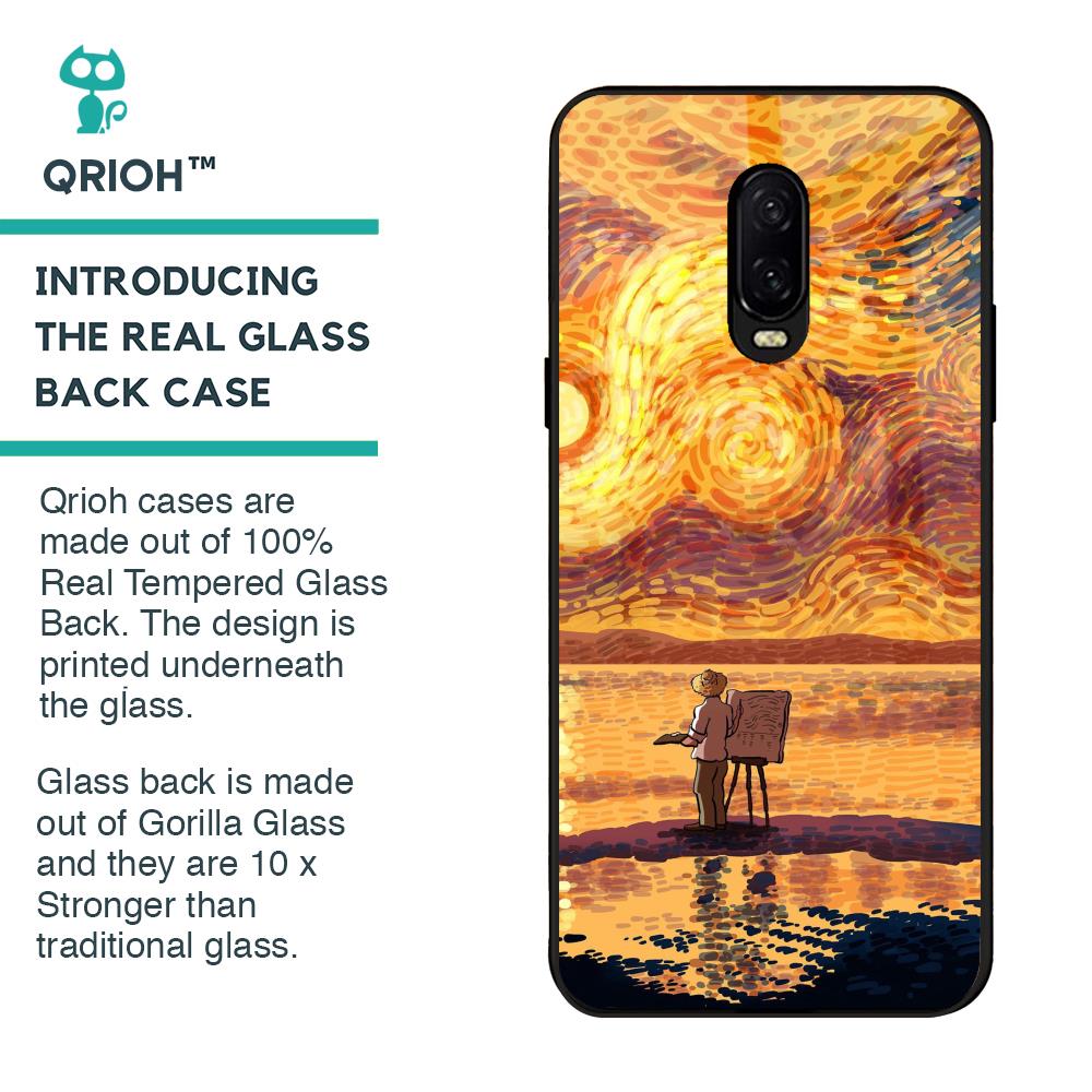Sunset Vincent Glass Case for OnePlus 6T