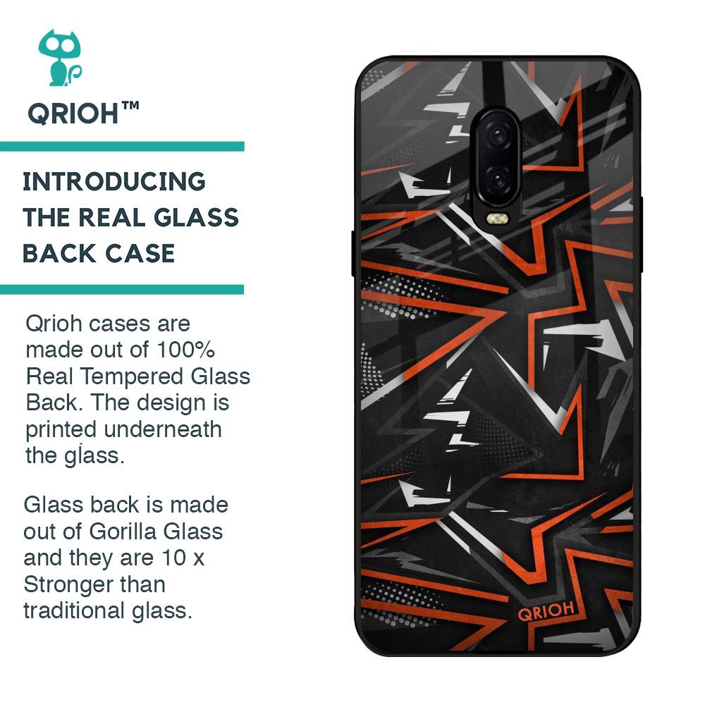 Vector Art Glass Case for OnePlus 6T