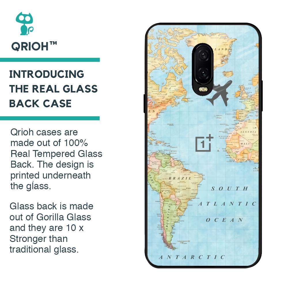Fly Around The World Glass Case for OnePlus 6T