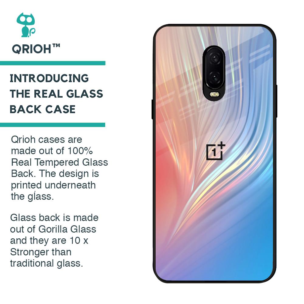 Mystic Aurora Glass Case for OnePlus 6T