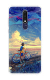 Riding Bicycle to Dreamland Nokia 3.1 Plus Back Cover