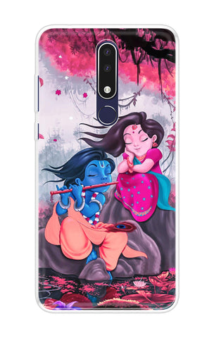 Radha Krishna Art Nokia 3.1 Plus Back Cover