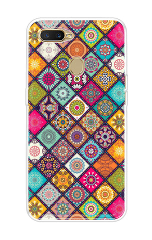 Multicolor Mandala Oppo A7 Back Cover