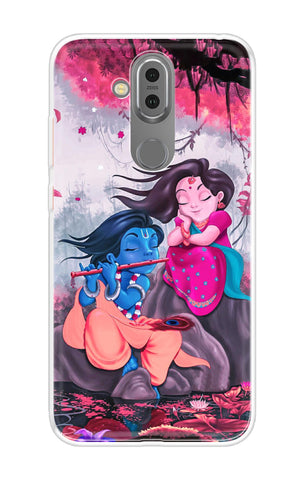 Radha Krishna Art Nokia 8.1 Back Cover