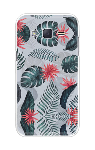 Retro Floral Leaf Samsung J2 Back Cover