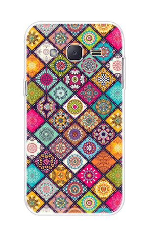 Multicolor Mandala Samsung J2 Back Cover