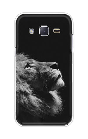 Lion Looking to Sky Samsung J2 Back Cover
