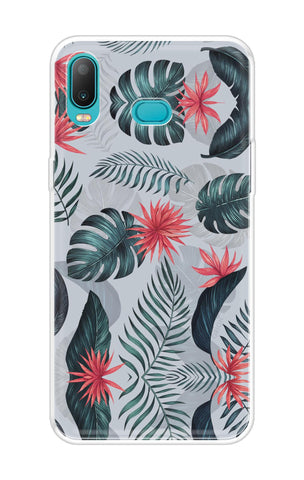 Retro Floral Leaf Samsung Galaxy A6s Back Cover