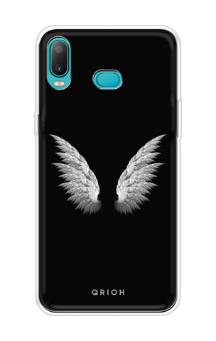 White Angel Wings Samsung Galaxy A6s Back Cover