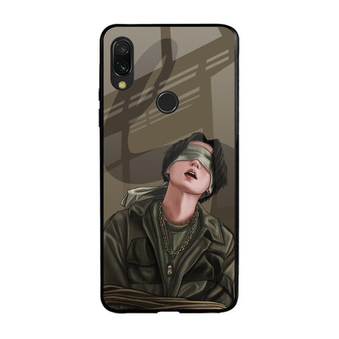 Blind Fold Xiaomi Redmi Note 7 Glass Back Cover Online