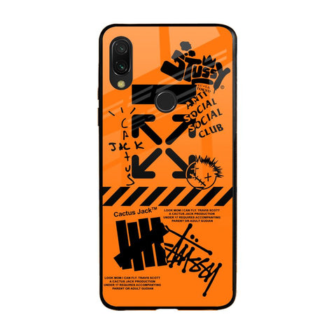 Anti Social Club Xiaomi Redmi Note 7 Glass Back Cover Online