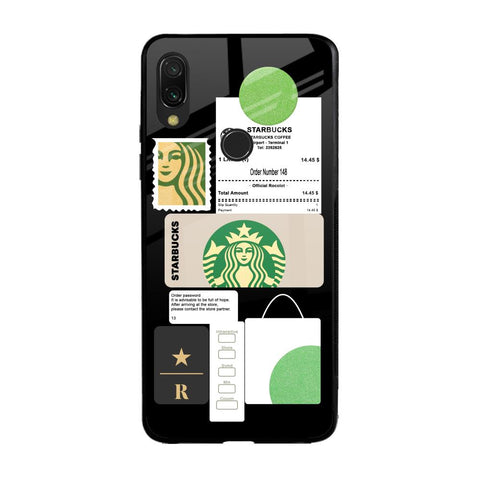 Coffee Latte Xiaomi Redmi Note 7 Glass Back Cover Online