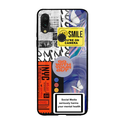 Smile for Camera Xiaomi Redmi Note 7 Glass Back Cover Online