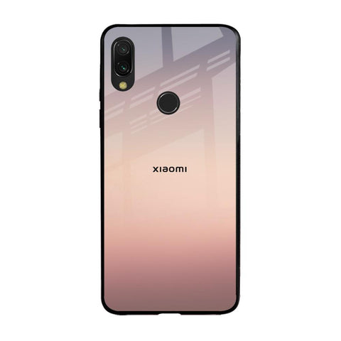 Golden Mauve Xiaomi Redmi Note 7 Glass Back Cover Online