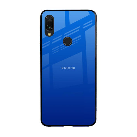 Egyptian Blue Xiaomi Redmi Note 7 Glass Back Cover Online