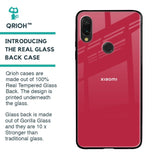 Solo Maroon Glass case for Xiaomi Redmi Note 7