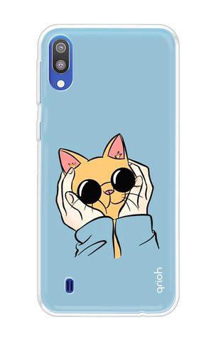 Attitude Cat Samsung Galaxy M10 Back Cover