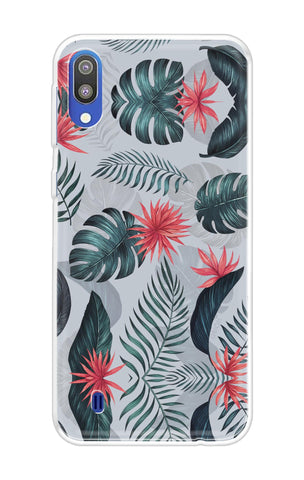 Retro Floral Leaf Samsung Galaxy M10 Back Cover